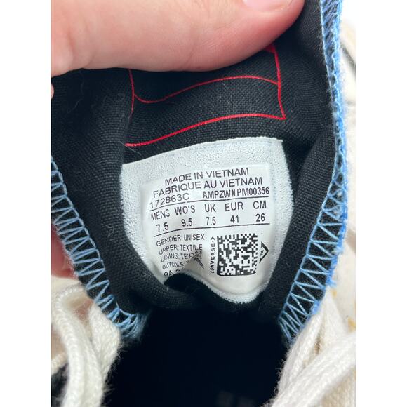 Converse Chuck Taylor All Star 70 Be Nice Sneakers Men's 7.5 Women's 9.5 - Picture 5 of 6